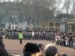 défilé de gardes devant le palais de Buckingham